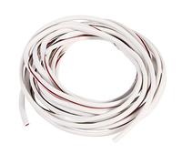 Bande de protection contre les rayures en caoutchouc pour moulures de porte de voiture, bordure protection de bordure noire pour grille extérieure, protections de pare-chocs internes(blanche)