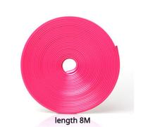 Bande De Protection De Jante De Voiture,Protecteur De Bord De Roue,Autocollant De Roue De Voiture,Couvertures De Soins De Protection,Style Universel - Type 8m-Pink
