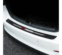 Bande de Protection de Pare-Chocs Arrière Voiture Fibre Carbone pour Mazda Biante 2008-2018, Garniture de Protection de Pare-Chocs Arrière Accessoires Auto,B