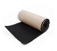 Bande de protection de porte de voiture en mousse de caoutchouc - 100 x 20 cm - 6 mm d'épaisseur - Résistante aux rayures - Protection murale pour garage, parking - Noir