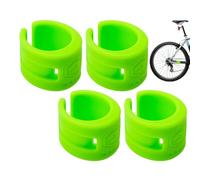 Bande De Protection De Vélo - Protection De Séjour En Caoutchouc, Enroulement De Bouclier De Cadre De 4 | Couverture De Zone De Chaîne Anti Vibration, Patch De Défense Adhésif Fle