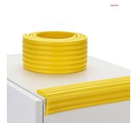 Bande de protection des bords en silicone, 2 m de protection des coins pour meubles et tables de bébé, protection contre les chocs pour bébé (jaune)