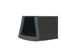 Bande de protection en caoutchouc for portière de voiture, section en U, garniture de protection for bord de portière, 1 pièce(10x14x12mm Flat,3meters)