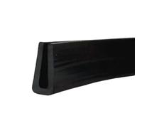Bande de protection en caoutchouc for portière de voiture, section en U, garniture de protection for bord de portière, 1 pièce(4x7x11mm Flat,2meters)