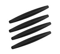 Bande De Protection en Caoutchouc pour Pare-Chocs Avant Et Arrière De Voiture 2/4 Pièces(4pc-Black)