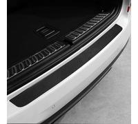 Bande de Protection en Fibre de Carbone pour BMW X1 F48 2015-2025, Film Protection Seuil de Coffre Voiture Prode tection Pare Choc(90x8)