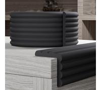 Bande de protection large pour bords tranchants, idéal pour les garages, les ateliers et les entrepôts. Les protections en mousse durable améliorent la sécurité et réduisent les blessures