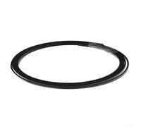 Bande de protection pour manche et corps pour guitare acoustique et classique, 1600 mm de long et 6 mm de large, matériau celluloïd (noir)