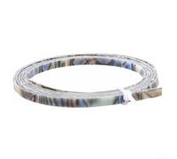 Bande de protection pour manche et corps pour guitare luthier acoustique et classique 1600 mm de long et 6 mm de large en celluloïd (couleur de la coque)