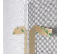 Bande de protection transparente pour coins muraux en forme de L, protection de pare-chocs de meubles, bande autocollante en plastique avec bandes adhésives (taille : 0,9 m)