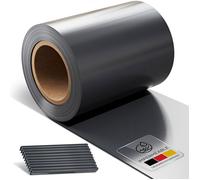 Bande de protection visuelle PVC Anthracite - Brise vue pour clôture grillagée - Résistante aux UV
