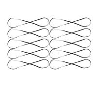 Bande de rechange en caoutchouc pour tourne-disque - Diamètre : 191 mm - Largeur : 5 mm