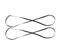 Bande de rechange en caoutchouc pour tourne-disque - Diamètre : 191 mm - Largeur : 5 mm