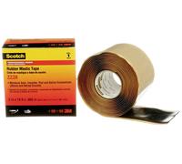 Bande de réparation Scotch® 2228 Scotch SCOTCH2228-50.8X3 noir (L x l) 3.1 m x 50 mm résine caout