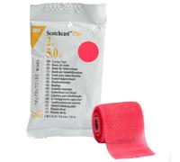 Bande de résine SCOTCHCAST PLUS 5 cm x 3.6 m - Couleurs - Rose Fluo