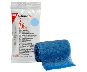 Bande de résine SCOTCHCAST PLUS 7.6 cm x 3.6 m - Couleurs - Bleu ciel
