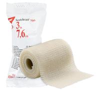 Bande de résine SCOTCHCAST PLUS - Blanc - 7.6 cm x 3.6 m