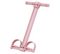 Bande de résistance à pédale avec poignée, Bande de résistance à pédale Multifonction avec poignées, équipement d'exercice Domicile 6 Tubes pour la tonification complète du Corps, Les étirements