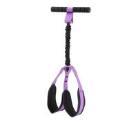 Bande de résistance à pédale avec poignée - Bande multifonction réglable en latex souple avec poignée | Équipement d'exercice à domicile - Pour entraînement de fitness à domicile, exercices de force