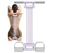 Bande de résistance à pédale - Bande de résistance réglable multifonction avec poignée | Équipement de yoga à domicile, pour gymnastique, fitness, exercices d'intérieur et d'extérieur, étirements