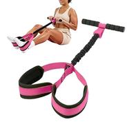 Bande de Résistance à Pédale - Bande en Latex Souple Réglable Multifonction avec Poignée,Équipement d'exercice à domicile,Pour Fitness Exercice Force Jambe Bras Corps Complet Abdominaux Entraînement G