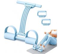 Bande de Résistance à Pédale, Élastique de Musculation 8 Tubes pour Yoga