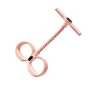 Bande de résistance à pédale pour pied - 6 bandes élastiques à tube multifonctionnelles pour abdominaux avec compteur numérique, entraîneur de cheville avec pédales, pour mincir et tonification