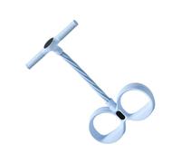 Bande De Résistance À Pédale pour Pieds | Gym Maison 6 Tubes pour Entraînement Complet du Corps,Bandes pour Sit-Ups,pour Affinement de la Taille, Abdominaux, Bras, Jambes, Étirement du Ventre et
