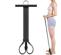 Bande de résistance aux pédales - Corde d'entraînement élastique Forte, Outil de Fitness d'étirement de 120 LB | Conception légère avec poignée en Mousse Non Folie, exerciseur de Barre Assis pour Les