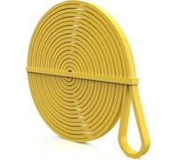 Bande De Résistance Avec Ancrage De Porte Et Coussinets De Poignée,5 Niveaux De Force(5 Bandes Incluse) Pour Fitness,Calisthenics,Yoga,Pilates De Mobilité Et D'étirement (Jaune)