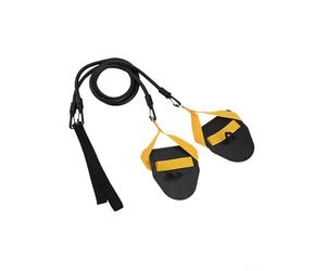 Bande de résistance avec crochet élastique personnalisable pour l'entraînement technique de natation et le développement musculaire (rouge, 13,6 kg)