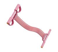 Bande de résistance avec pédale - Exercice abdominal réglable avec 10 tubes | Bande de résistance élastique multifonction pour yoga, abdomen, cœur, étirement et entraînement