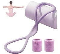 Bande de résistance - Bandes de résistance en forme de 8 - Bandes de résistance pour entraînement de force avec poignées - Bandes d'exercice Pilates - Bandes élastiques pour l'entraînement des bras