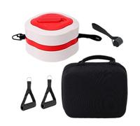 Bande de résistance - Bandes d'exercice | Sangle d'étirement | Entraîneur d'entraînement avec poignées | 23 x 20 x 11 cm Accessoires de fitness pour tout le corps | Kit de tubes d'ajustement du poids