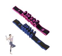 Bande de résistance de Danse Ergonomique à 8 Sections, Ceinture d ' étirement de Danse, Sangle de Traction avec numéro, Bandes de résistance faciles à Utiliser