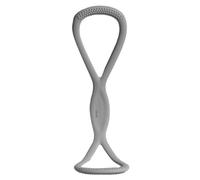 Bande de résistance de fitness pour entraînement du bras et du dos avec design en forme de huit en silicone, idéale pour le yoga, l'étirement, l'entraînement à la maison, la prévention physique