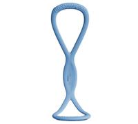 Bande de résistance de fitness pour entraînement du bras et du dos avec design en forme de huit en silicone, idéale pour le yoga, l'étirement, l'entraînement à la maison, la prévention physique