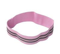 Bande de Résistance de Hanche, Cercle de Boucle Élastique, Taille L, Violet - Anti - Dérapante, Confortable et Durable, Idéale pour Yoga et Fitness (S)