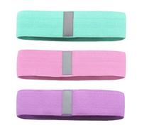 Bande De Résistance D'entraînement 3 Pièces Exercice Résistance pour Les Jambes Hanches Exercices Renforcement Musculaire Pilates Entraînement Force Athlète Professionnel