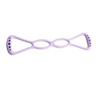 Bande De Résistance - Élastique En Silicone 15 Lb Figure 8 Forme Entraîneur De Bras Portable Boucle Extensible Équipement De Fitness Toner Musculaire | Yoga Pilates Gym À Domicile Poitrine Dos Exercic