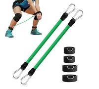 Bande De Résistance Élastique Réglable - Sangle D'entraînement Extensible De 40 X 2,5 Cm, Ensemble De Bandes De Fitness Portables De 20 À 25 Lb, Aide À La Force Pour Les Exercices De Baseball | Sangle