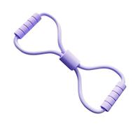 Bande de Résistance en Forme de 8 1 Bande de résistance élastique Extensible Type 8 Mots for Le Fitness, Les Exercices et Yoga (Femme)(Purple)