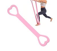 Bande De Résistance en Forme De 8 - Équipement d'exercice Portable Anti-Dérapant À Haute Élasticité,Corde De Tension Élastique pour Entraînement du Dos | pour Yoga, Pilates, Bureau, Voyage, Maison