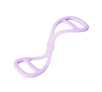 Bande de Résistance en Silicone, Élastique de Fitness en Forme de 8 avec Poignées Antidérapantes, Stretcher Musculaire Élasticité 3 Niveaux, pour Yoga, Musculation et Rééducation