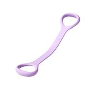 Bande de résistance en silicone en forme de 8 de 20/15,9 kg - Bande droite 2 en 1 pour femmes et étudiants, entraînement à domicile pour l'ouverture du dos, façonnage des épaules et tonification du