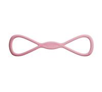 Bande de résistance en silicone pour la figure 8 | Corde élastique de fitness | Sangles pour bras, épaules, poitrine | Bannière de fitness pour le dos, les jambes, le yoga, les étirements, l'exercice