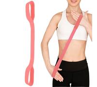 Bande De Résistance Figure 8 - Bande Avec Poignées, Sangle D'étirement En Silicone Épais | Style De Menottes De Yoga Pour L'épaule De La Poitrine | Utilisation Multi-scénarios De Corde De Tension De F