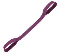 Bande de résistance Figure 8 - Bande avec poignées, sangle d'étirement en silicone épaisse | Style de menottes de yoga pour le dos, la poitrine et l'épaule | Utilisation multi-scénarios du cuir