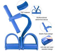 Bande de Résistance Fitness Multifonction pour Traction Elastique Sport Gymnastique - Bleu