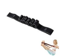 Bande De Résistance Fitness pour Étirements Et Yoga Corde Tension Multifonction 8 Boucles Bandes d'exercice Élastiques Équipement L'étirement Complet du Corps L'entraînement À La Réduction(Gray)